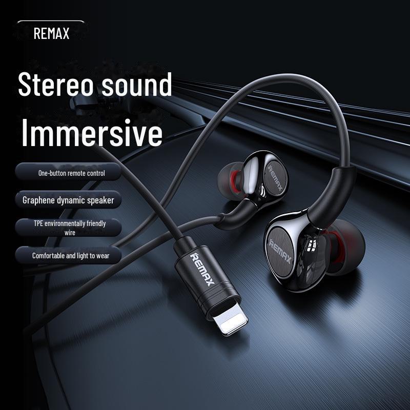 

REMAX Ruiliang Type-C Wired Earphones with Noise Reduction and Mic