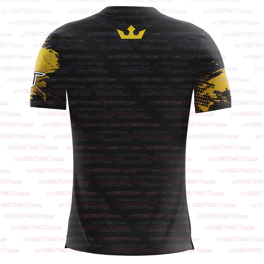 PFL Walk 2025 Boxing Jersey Men Summer Sparring MMA Uniform Clothing Outdoor Sports Short Sleeve Supporter T-Shirt Oversized Top