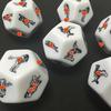 2 Pcs Adult Game Bedroom 12 Sex Love Posture Flirt Erotic Role Play Funny Toy Dice