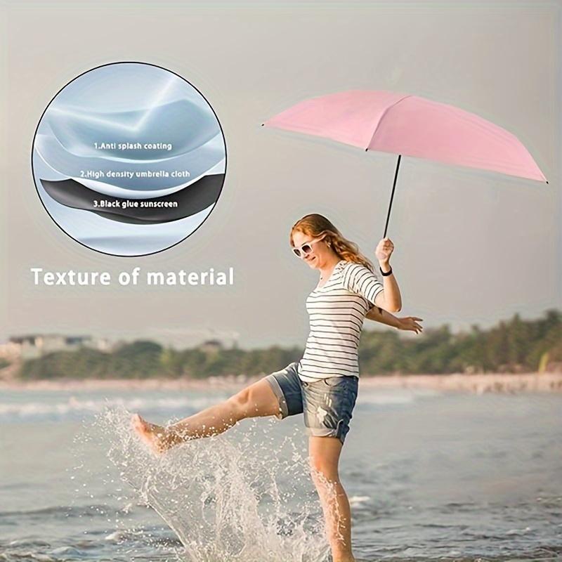 Fashionable and Popular Foldable Portable Mini Mini Umbrella, High-quality Mini Ultra Light Mini Umbrella, Women's Sunshade Umbrella