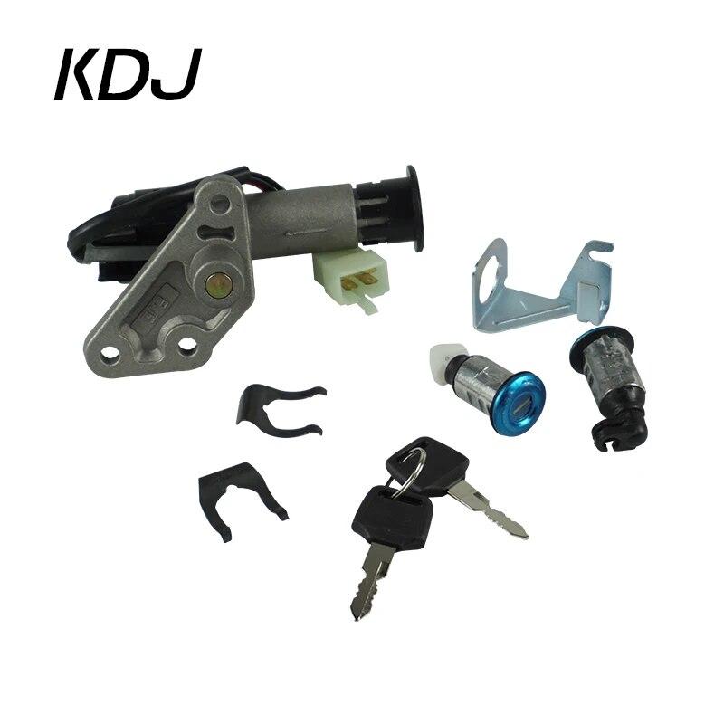 

Набор переключателей ключа зажигания для газового скутера 50cc 150cc 139QMB GY6, китайский мопед, новый