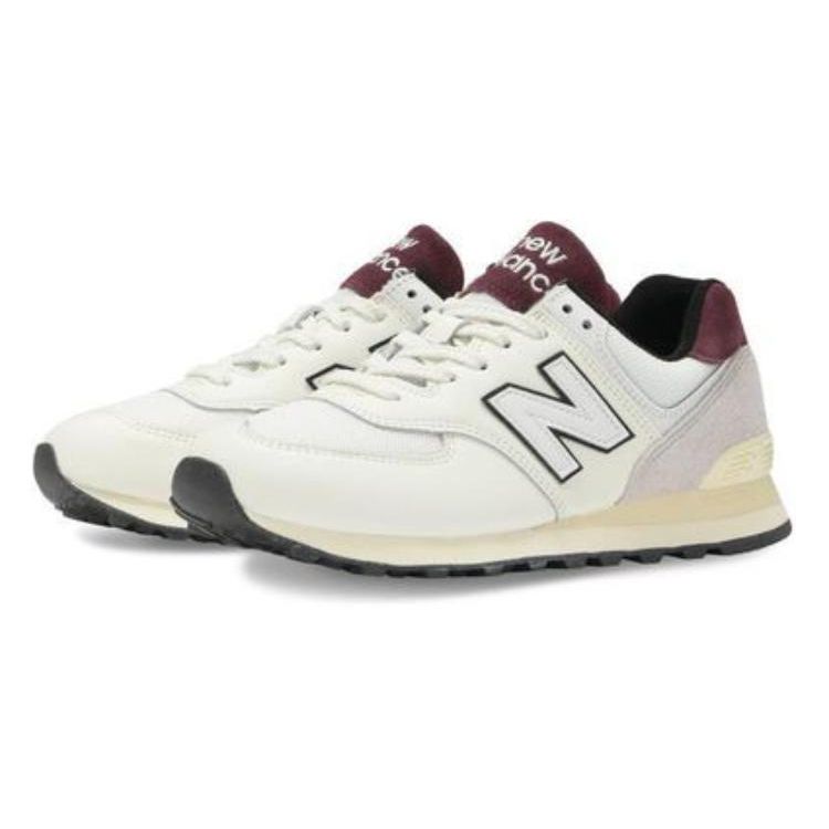 New Balance 574 Weißburgunder Unisex-Sneakers U574YR2