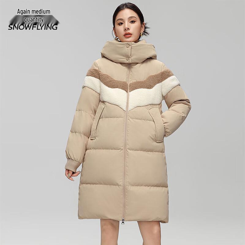 Women's Long Hooded Winter Down Jacket