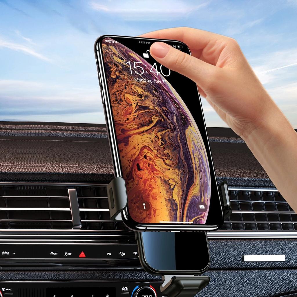 Choetech Ładowarka Indukcyjna Z Uchwytem + Magnetyczne Końcówki Czarny (T201-F)