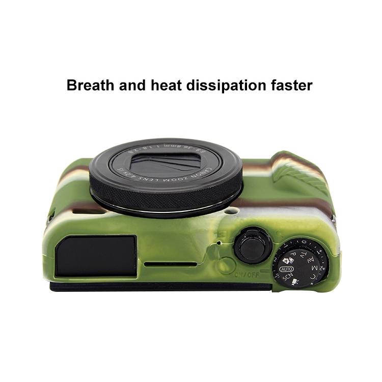 PULUZ Soft Silicone Protective Case for Canon EOS G7 X Mark II