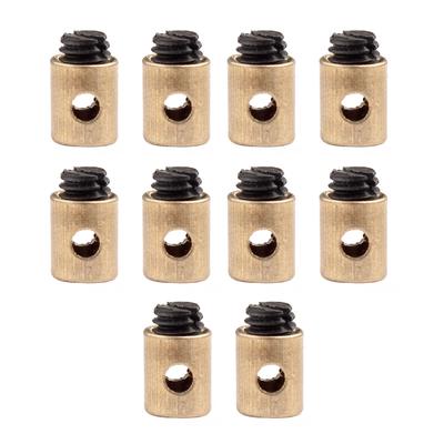 10Pcs Motorcycle Throttle Cable Stop Bolt Off-road ATV Cable Stop Bolt Pin for 50CC-250CC BT200X Mini-bike Accessories