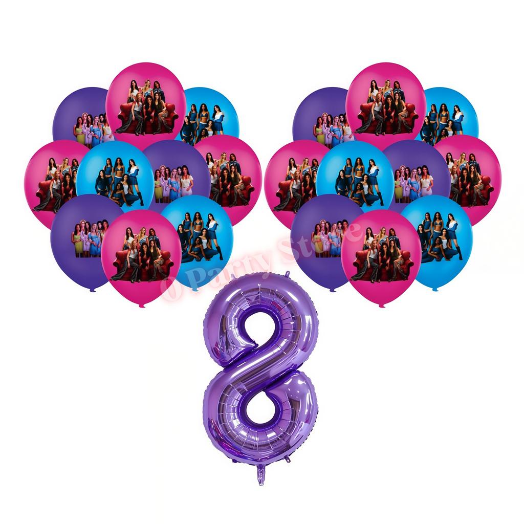 Kpop K&Katseye Birthday Party Decoration Plate Cup Banner Balloon for Girl Party Favor Idol Fans Gift Baby Shower Event Supplies