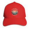 Sun City Desert Sunset Baseball Cap Luxury Hat Mountaineering Hat Unisex Wild Ball Hat Women Unisexs