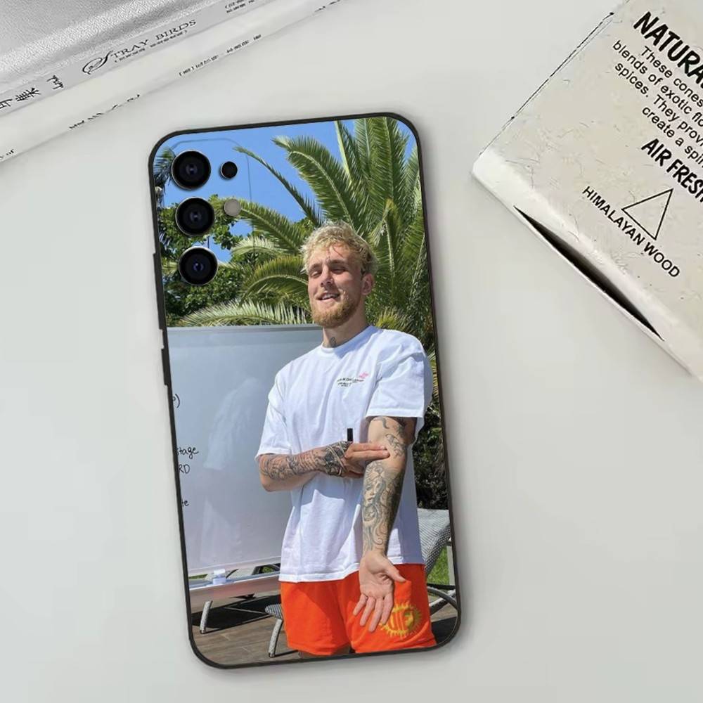 Jake Paul   Phone Case For Samsung S25,S24,S21,S22,S23,S30,Ultra,S20,Plus,Fe,Soft Silicone Black Cover