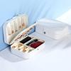 1pc - Jewelry Storage Box - Zipper Closure, Soft Fabric Lining,Multipurpose Organizer for Travel and Home Use