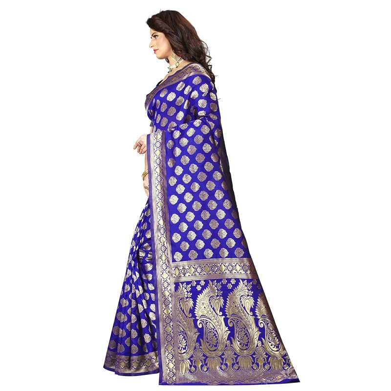 Sugathari Womens Art Silk Kanchipuram Saree (SAN PARI R )