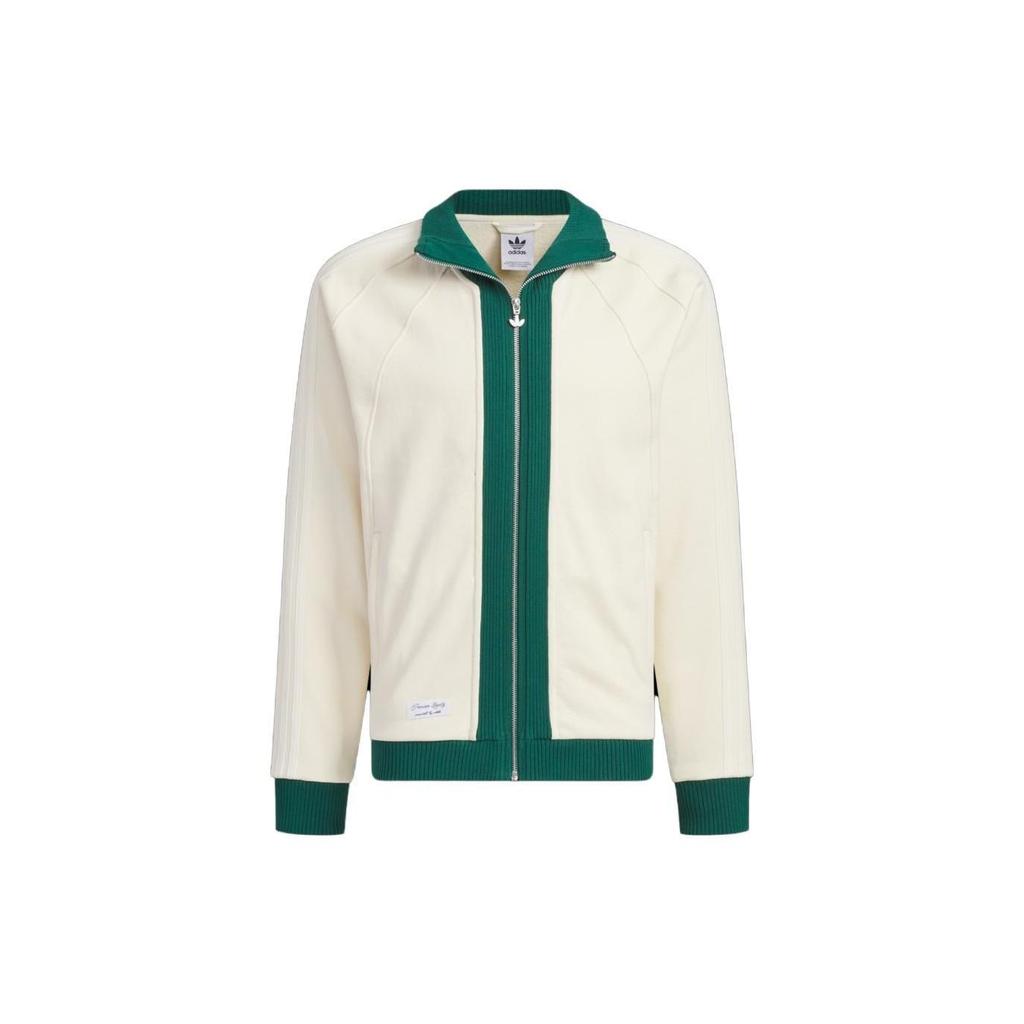 adidas Originals X Notitle FW23 Giacca con Zip Splicing a Contrasto Bianca IN1087