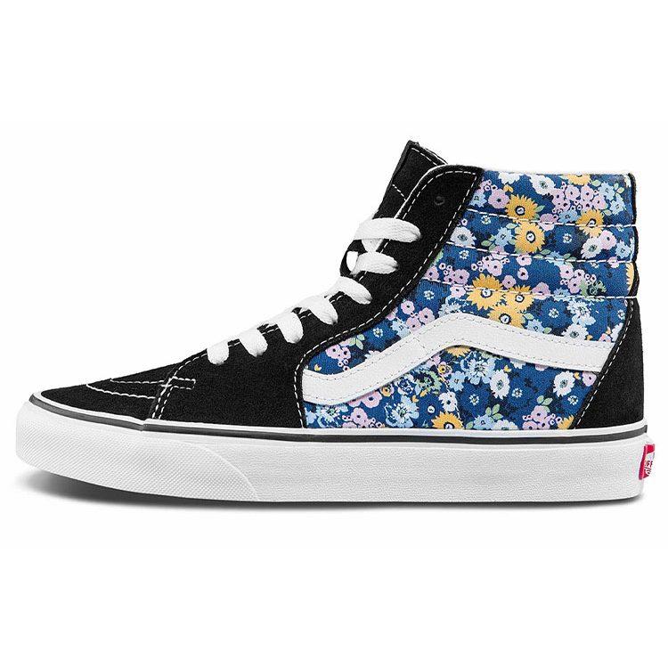 Vans High Top Sneakers Black/White/Blue VN0A5JMJFF1