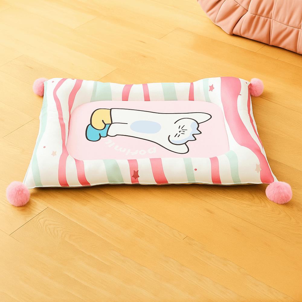 Breathable Pet Double-Sided Sleeping Mat Dopamine Cat House Mat Dog Sleep Nest  for Cats and Dogs