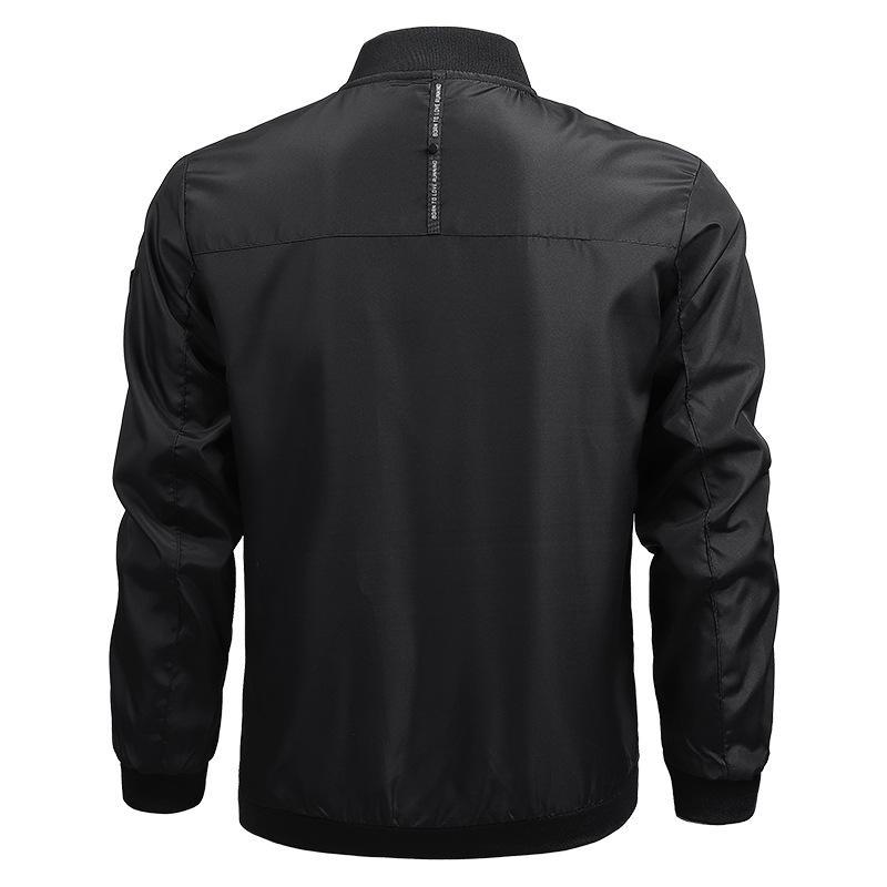 Egyszínű férfi hétköznapi dzsekik tavaszra és őszre