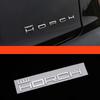 Car ABS Rear Trunk Letters Words Logo Badge Emblem Decals Sticker For A8 2022 2023 2024 Parts Accessories