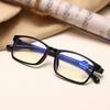 Reading Glasses Men Women  Anti-blue Light Reading Eyewear PC Frame Black Red Presbyopia Eyeglasses +100 To+400 Glasses