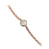 Round Small Dial Luxury Wrist Watches Steel Strap Womens Quartz Wristwatch  Students Gift