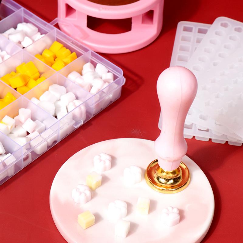 DIY Pellet Recycling Form Aromatherapie Kerze Form Emaille Wachs Pellet Form Selbst gemacht Farbabstimmung