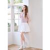 Betu Women's Summer Linen Blend Knit Short Sleeve Top