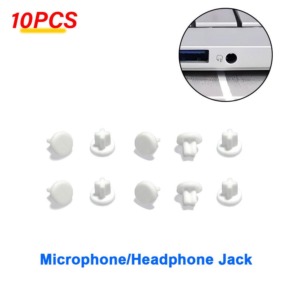 SW 16Pcs/Set Silicone Dust Plug for Laptop Dust Covers Notebook Computer Port Dust Plugs Stoppers HDMI USB RJ45 Interface Cover