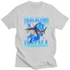 Tralalero Tralala Hai Meme T-Shirt Unisex Kurzarm T-Shirts Sommer Lässig Grafik-T-Shirt Baumwolle Locker Übergröße Kleidung