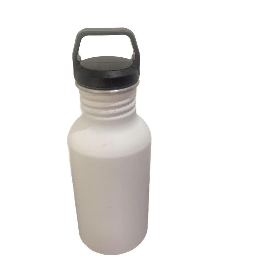 304 Stainless Steel Sports Water Bottle, Portable Large Capacity, Wide Mouth, Single Layer for Outdoor Use