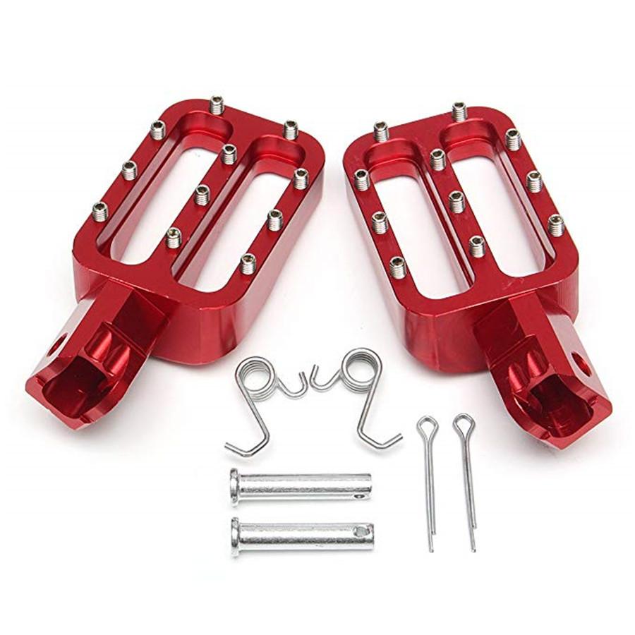 CNC Pit Bike Foot Pegs Rests Footpegs For MX CRF50 XR50 PW50 PW80 KLX110 TTR50