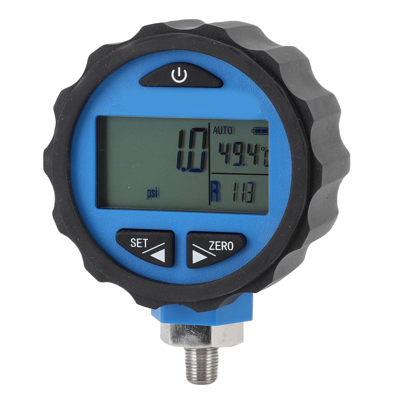 

Цифровой измеритель давления от 14,5 до 500 фунтов на квадратный дюйм от 0,1 до 3,4 МПа Точный ЖК-дисплей измеритель давления