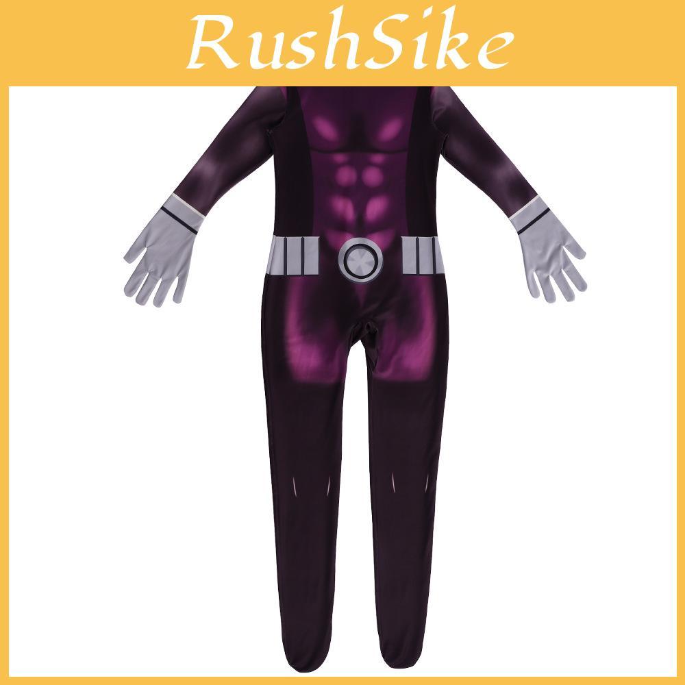 Halloween Teen Titans Anime Characters Cosplay Jumpsuit For Kids And Teens