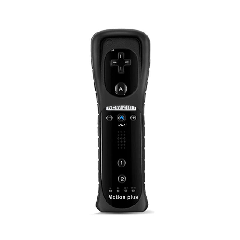 A Pair Remote Controller with Nunchuck Controller for Wii Games Control for Wii Console Wireless Gamepad with Motion Plus