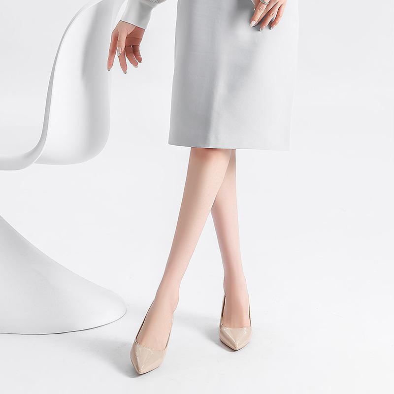 Elegant Commuter Shoes, Fashion High Heels, Stiletto Heels, Pointed Temperament Shoes