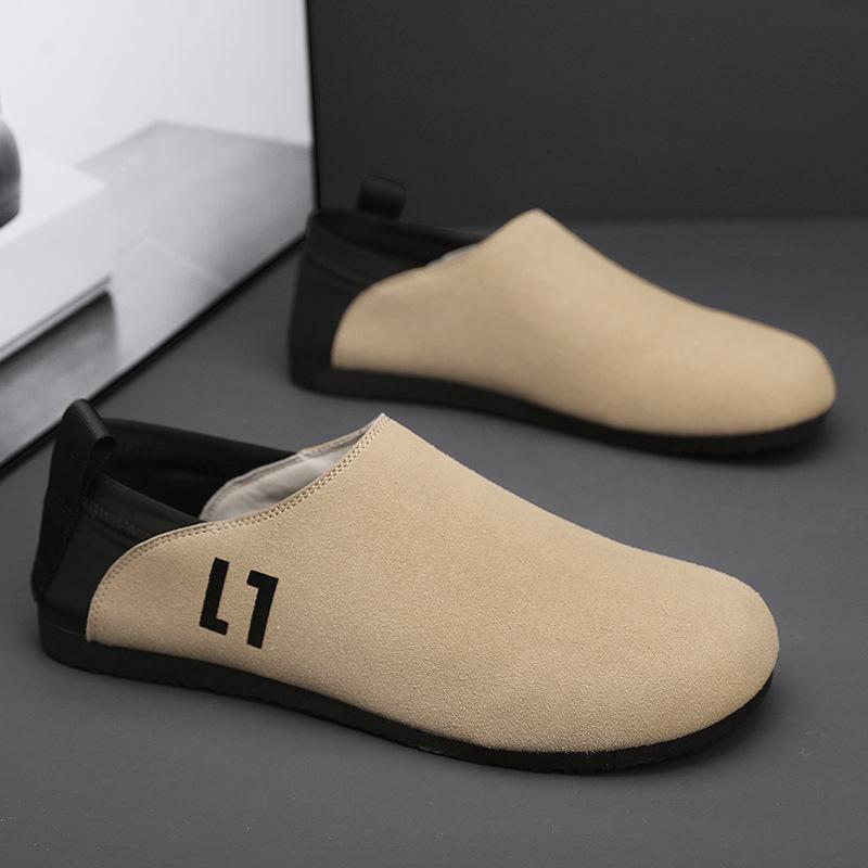 

Canvas men s shoes 2025 new summer breathable casual driving trendy shoes men lazy pedal old Beijing cloth shoes 44