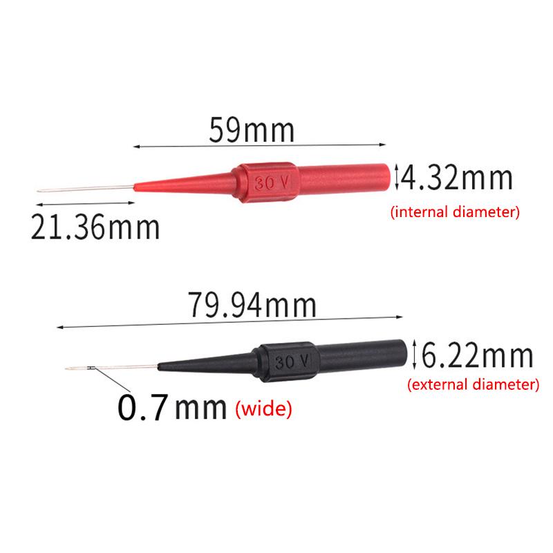 Multimeter Pen Test Pin Test Probe Measuring Device Plug Multimeter Accessorie