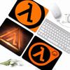 Game Half-Life Mousepad Small LockEdge Mouse Pad For Gamers Computer Desk Pad Rectangular Anti-slip Rubber