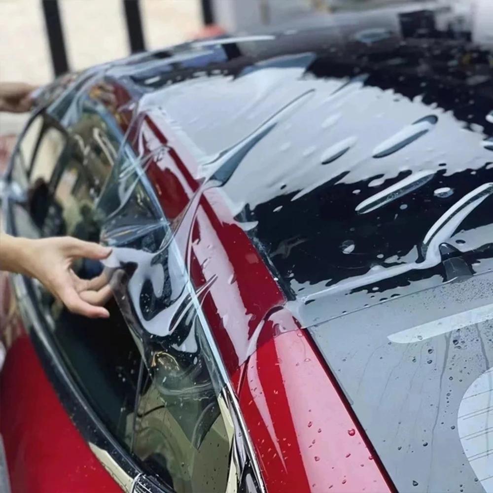 7.5mil TPH PPF Car Sunroof Insulation Film Anti-Heat Anti-UV Scratch Resistant Auto Skylight Protective Film Car Decoration Film