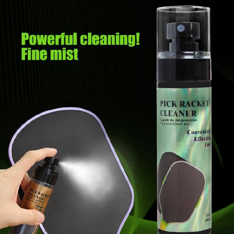 Quick and Powerful Cleaner for Carbon Fiber Pickleballs Paddles to Remove Toughs Residues and Add Protective Layer