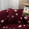 Leaves Floral Printed Slipcover 1234 Seater Sofa Cover Universal Couch Case