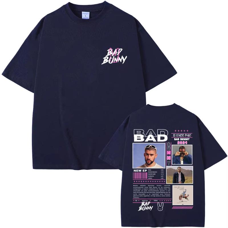Rapper Bad Bunny Nadie Sabe Lo Que Va A Pasar Unisexana Music Album Graphic Tshirts Unisex Women Hip Hop Vintage Oversized T Shirts