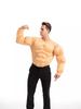 Muscle Man Cosplay T-Shirt with Fake Abs for Adults and Kids