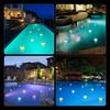 Solar Water Floating Lamp Floating Pool Light Color Changing Pool Landscape Lamp IP65 Waterproof Last Up  for Swimming Pool