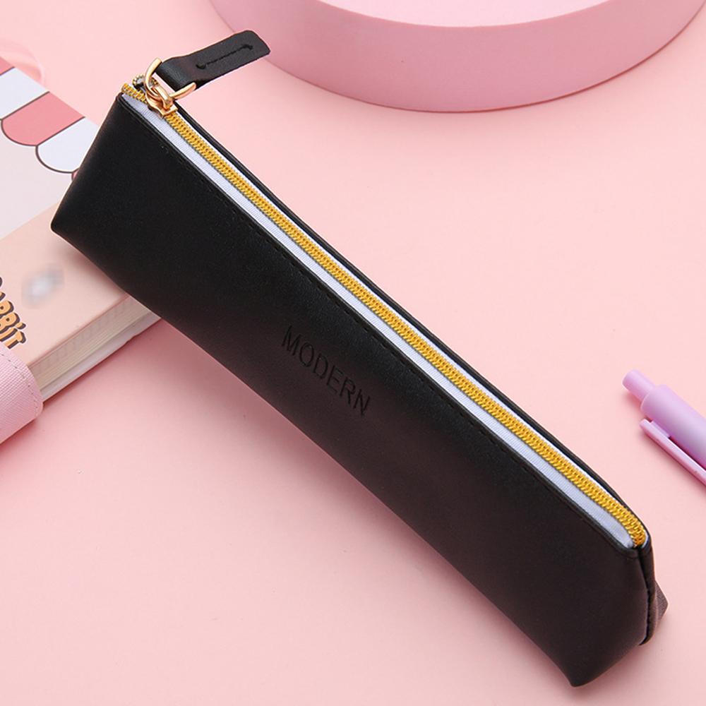 1Pc Pencil Pouch Small With Zipper Cute Office Pouch Bag Stationery Pouch