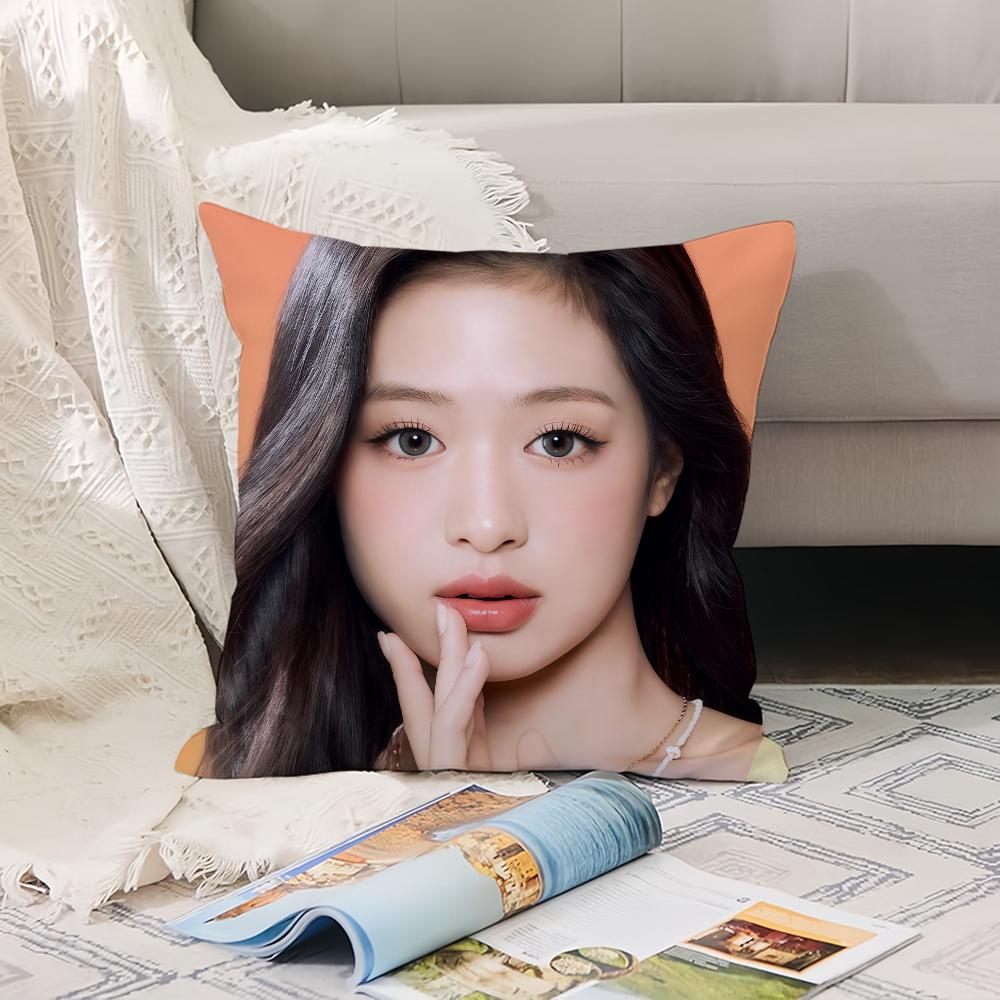 Korean Singer A-Ahyeon Pillow Case Office Cushions Suitable For Sofa Car Bedroom Decorative Cushion Cover