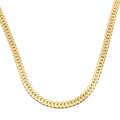 Used  Necklace MONET Metal 15.8g Gold Chain