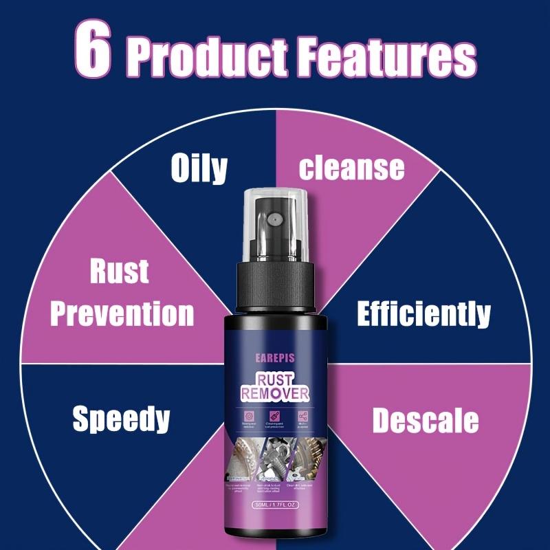 50ml Evrensel Pas Sökücü Sprey - Karavan Dış Yüzeyleri ve Metal Yüzeyler İçin Demir Tozu Pas Temizleyici ve Boya Sökücü, Dayanıklı Pas Giderme