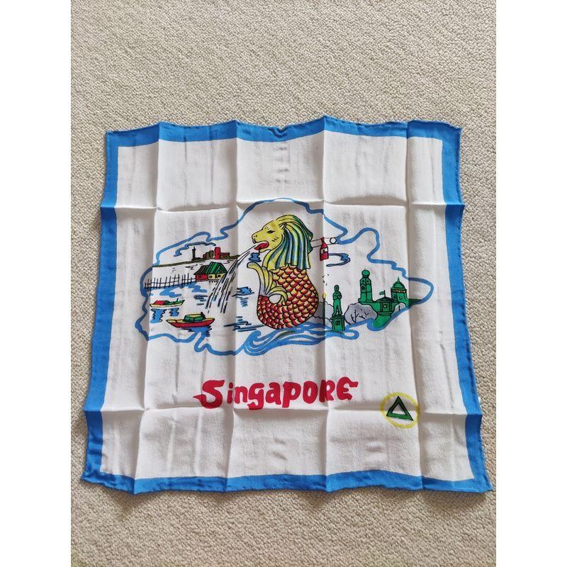 

Silk Crepe De Chine Cute Animal Print Handkerchief Mulberry Silk Multiple Colors Pocket Square Portable Small Handkerchief Square Scarf Blue