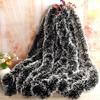 60/2M Christmas Tinsel Ribbons Garland Green Cane Wreath Xmas Tree Hanging Pendent Ornaments Wedding Party Home Decor Supplies
