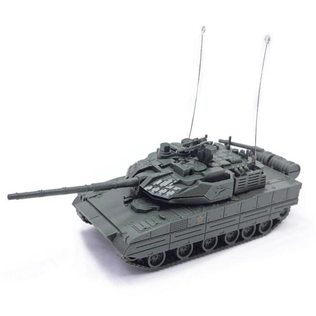 2 Pieces 1/72 4D Assembly Model DIY Assemble Building Miniature Tanks Light Tank Toy
