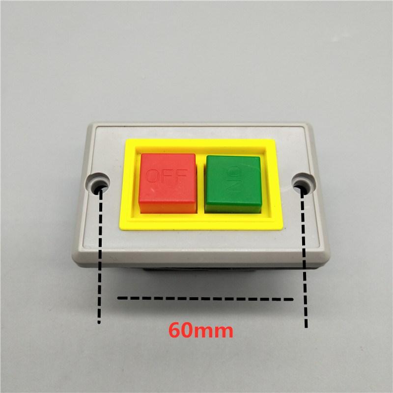 Lc3-5-10/KAO-5M-5H-10KH/QKS2/1 Start Stop Button Switch on/Off 10A/380V Bench Drilling Machine Cutting Machine Elevator Switch