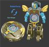 Fingertip Mechanical Gyroscope: Creative DIY Mecha Tank Transforming Robot – Educational and Stress-Relieving Toy for Children